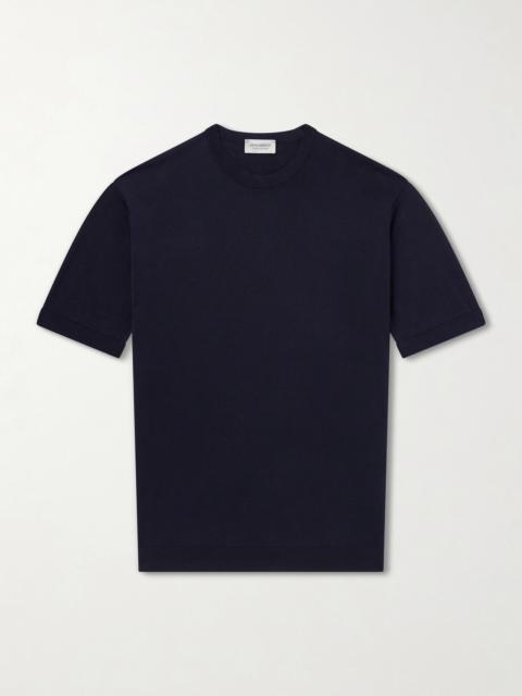 JOHN SMEDLEY Torin SS Cotton-Knitted T-Shirt