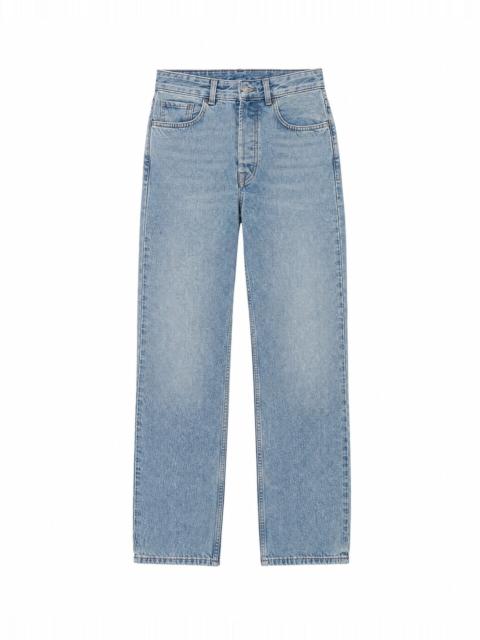 The Kooples STRAIGHT-LEG BLUE JEANS