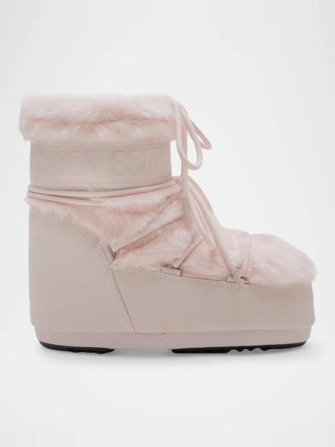 MOON BOOT Icon Low Faux Fur Snow Boots