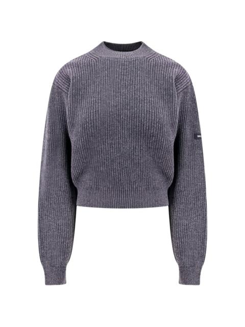 BALENCIAGA logo-patch sweater