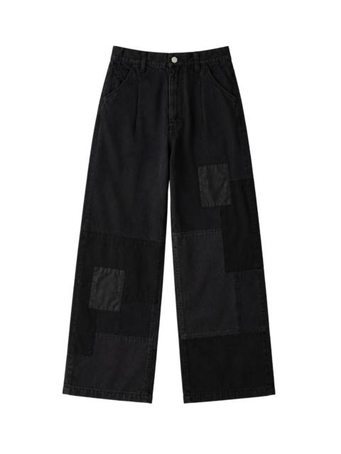 Comme des Garçons Homme Spliced ??canvas trousers