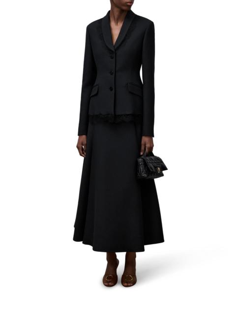 Dior BAR JACKET IN WOOL, SILK AND LACE