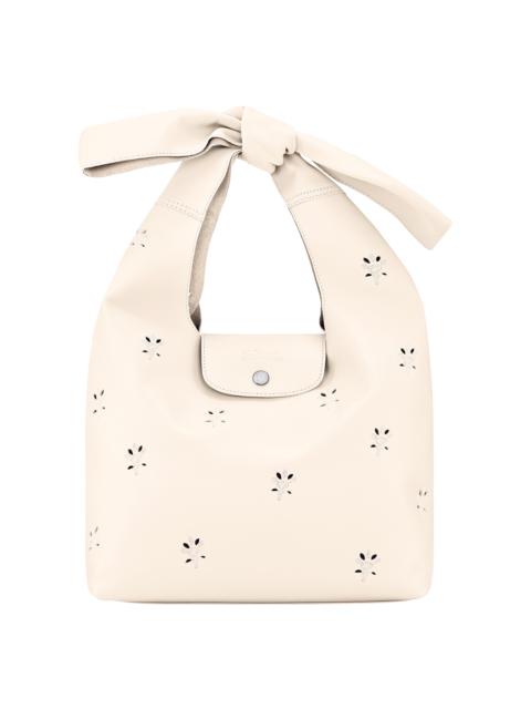 Longchamp Le Pliage Xtra M Shoulder bag Ecru - Leather