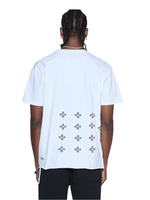 Ksubi 4X4 LUXE BIGGIE SS TEE WHITE BLACK