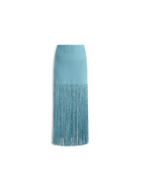 Alaïa FRINGED TUBE SKIRT