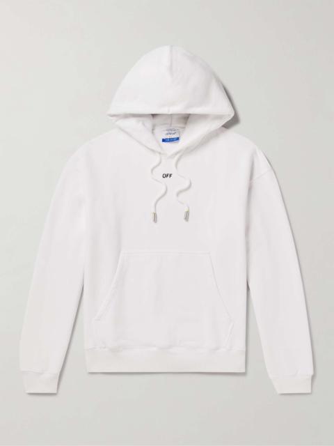 Off-White Skate Logo-Print Cotton-Jersey Hoodie