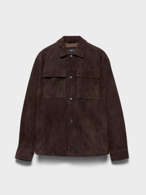7 For All Mankind OVERSHIRT in Suede