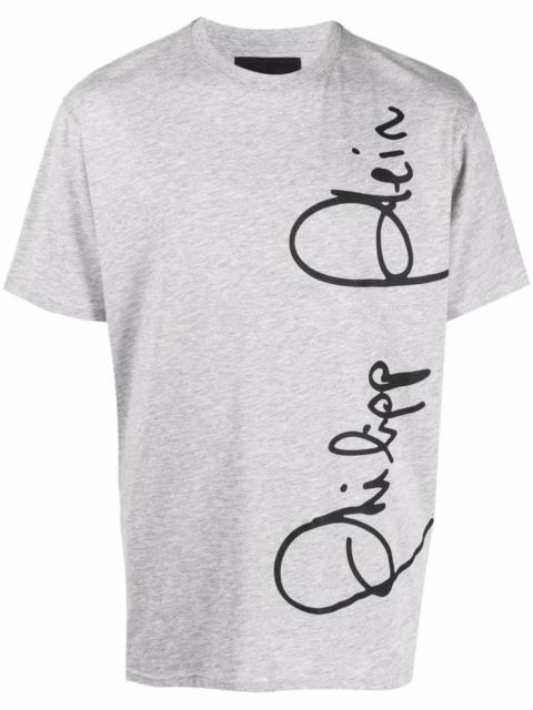 PHILIPP PLEIN logo-print short-sleeved T-shirt