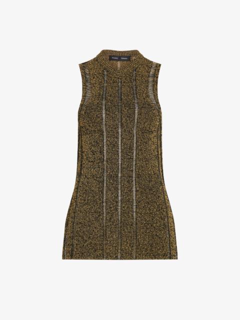 Proenza Schouler Maelle Top in Drop Needle Tweed