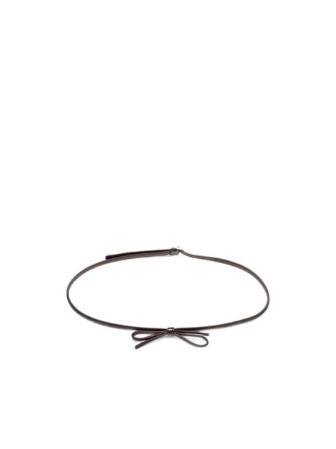 Plan C bow-detail belt