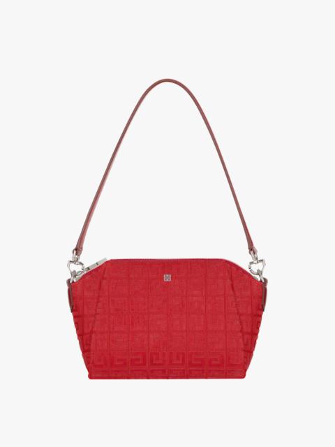Givenchy XS ANTIGONA BAG IN 4G EMBROIDERED CANVAS