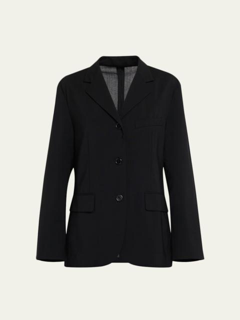 6397 Relaxed Wool Sporting Coat