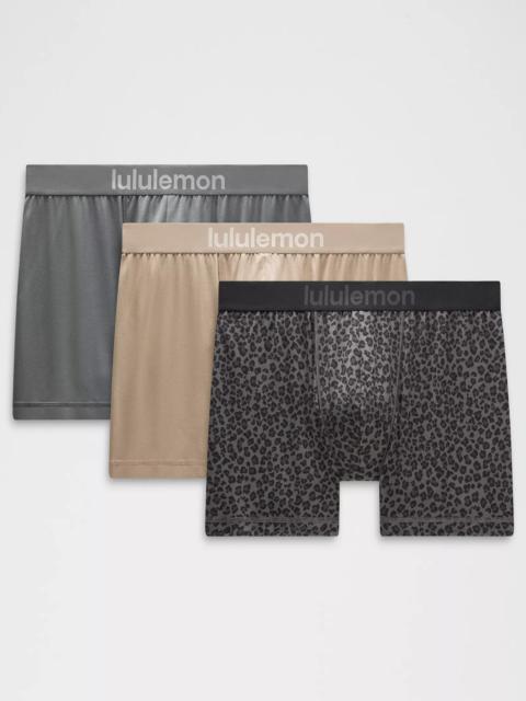 lululemon Always In Motion Boxer Brief 5" *3 Pack