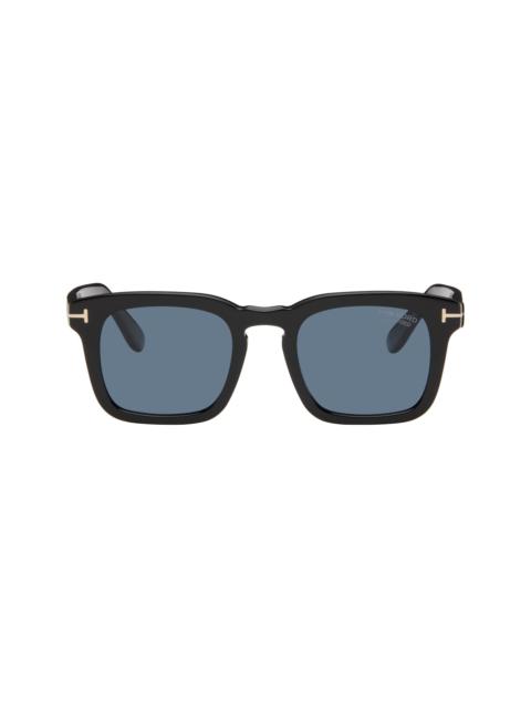TOM FORD Black Polarized Dax Sunglasses