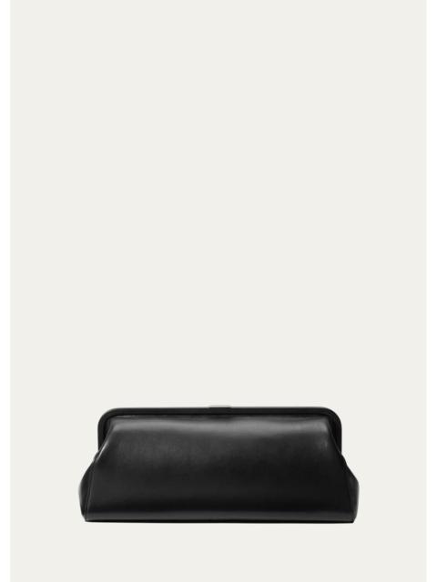 MICHAEL KORS Angelica Large Leather Frame Clutch