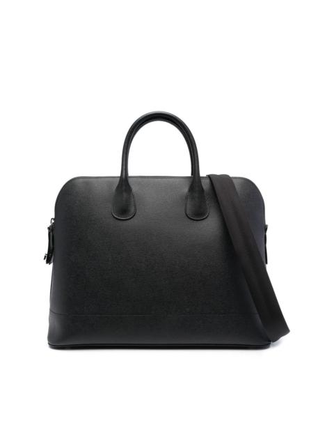 Valextra leather tote bag