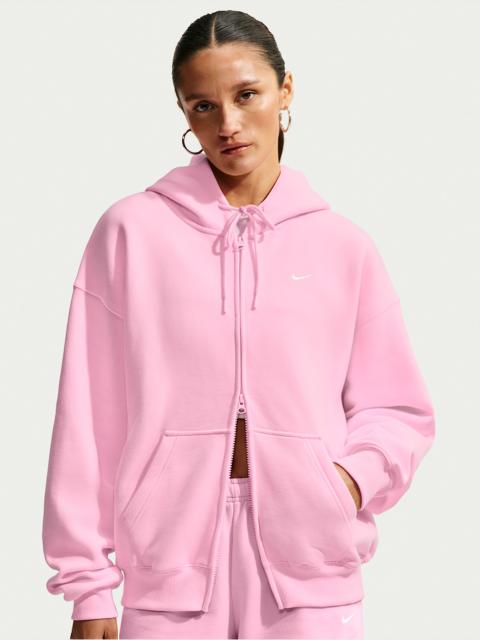 Nike Nike Studio Fleece Medium Weight Women's Oversized Full-Zip Hoodie