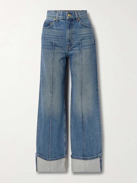 ULLA JOHNSON The Genevieve high-rise wide-leg jeans