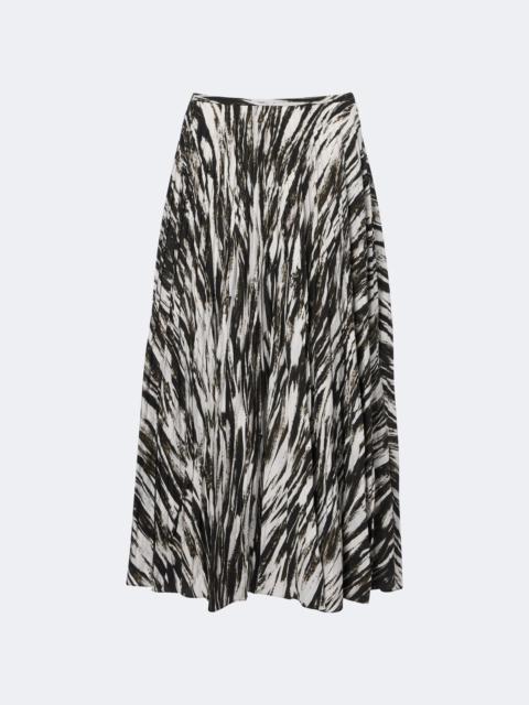 Proenza Schouler White Label Runa printed twill midi skirt