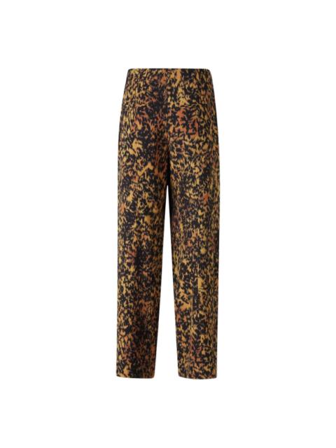 ULLA JOHNSON leopard-print trousers