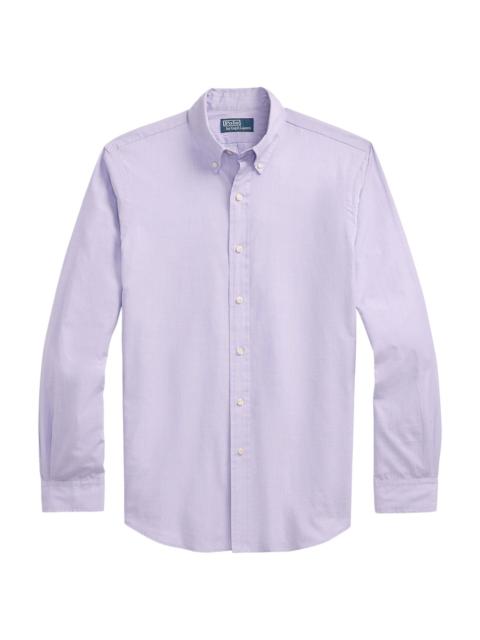 Polo Ralph Lauren Men's Classic-Fit End-On-End Shirt - Lavender White