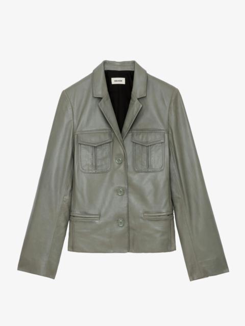 Zadig & Voltaire Liams Leather Jacket