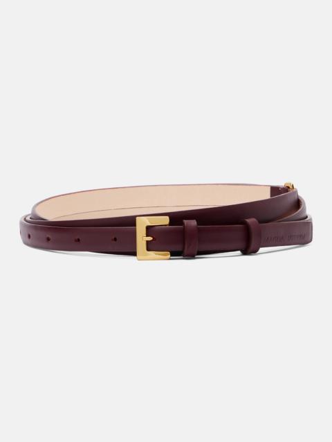 MAGDA BUTRYM Leather belt