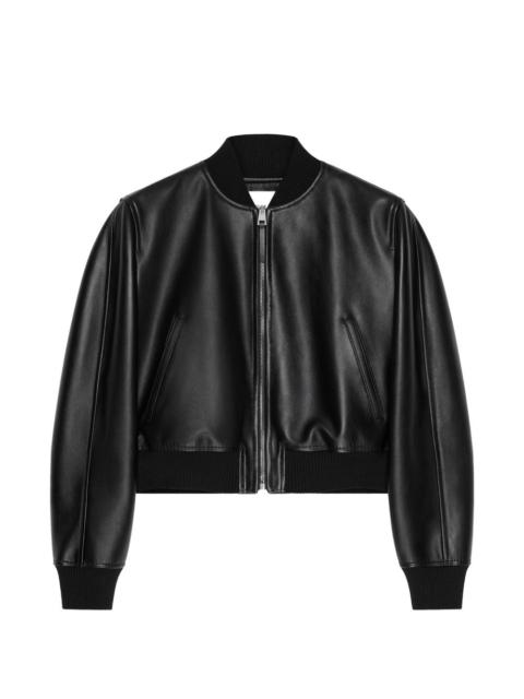 Givenchy zip lambskin jacket