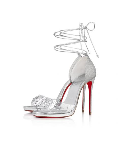 Christian Louboutin Degratina Frou Silver