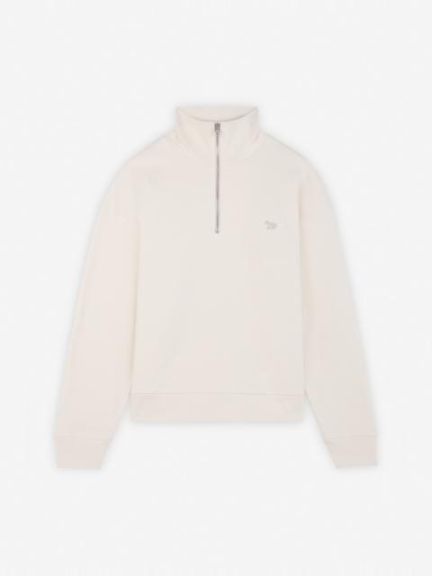 Maison Kitsuné BABY FOX PATCH HALF ZIP SWEATSHIRT
