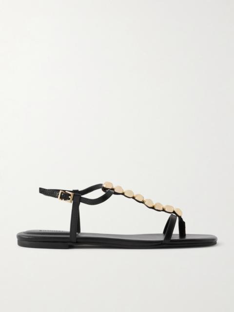 SIMKHAI Amaya Embellished Leather Flats