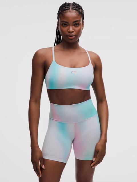 lululemon Wunder Train Strappy Racer Bra, Light Support, C/D Cup *Pride