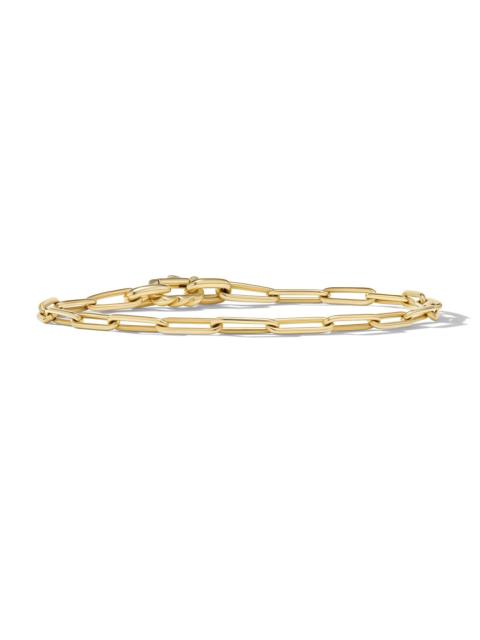 DAVID YURMAN Men's Chain Link Bracelet In 18K Yellow Gold - Gold