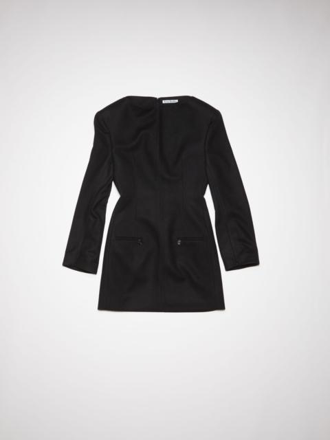 Acne Studios Structured dress - Black
