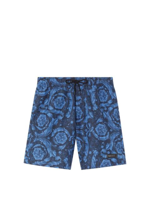 Barocco-print swim shorts