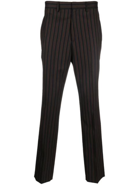 Ambush striped tailored wool trousers