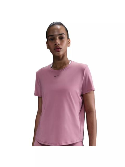Nike Women's One Classic Dri-FIT Short-Sleeve Top - Pink