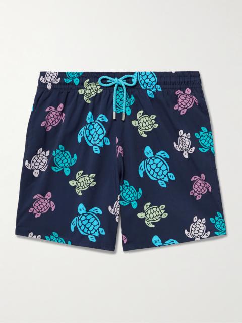 Vilebrequin Moorise Straight-Leg Mid-Length Printed Recycled Swim Shorts