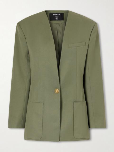 Balmain Cotton-twill Blazer