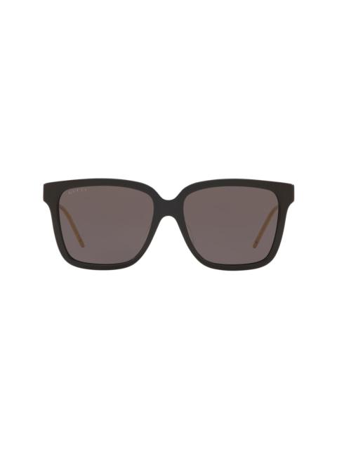 GUCCI square-frame tinted sunglasses
