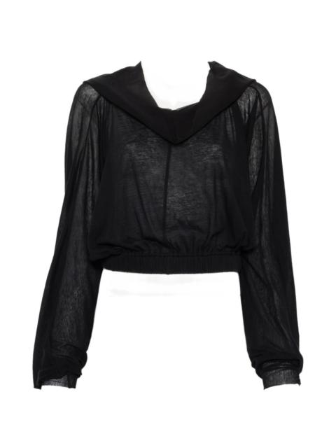 Rick Owens hooded-neck T-shirt