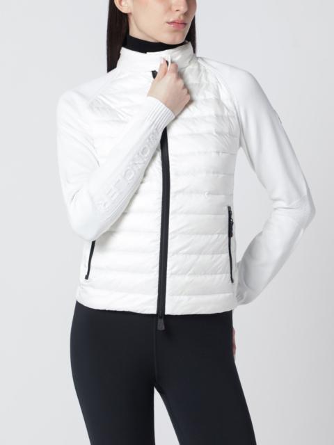 Moncler Grenoble White Day-Namic padded cardigan