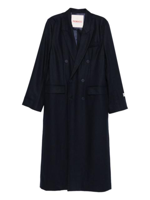 FIORUCCI wool-blend double-breasted coat
