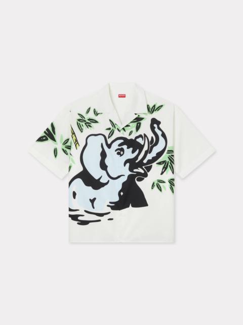 KENZO 'Kenzo Jungle Elephant' hawaiian shirt in cotton