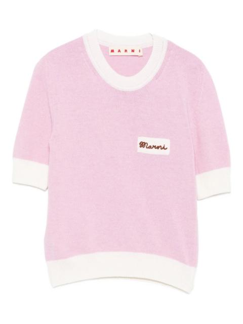 Marni Marni MARNI RD SS JUMPER PINK