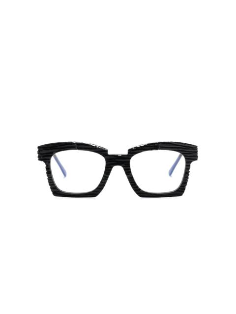 Kuboraum K5 square-frame glasses