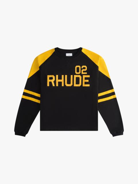 Rhude RHUDE 02 STRIPE LS TEE