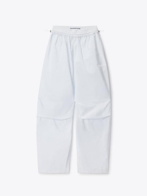 Alexander Wang boxer waist mid-rise track pant