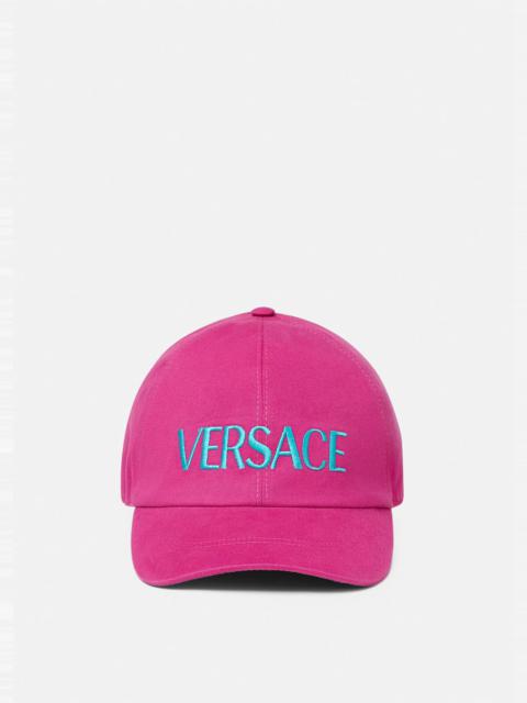 VERSACE Embroidered Logo Cap