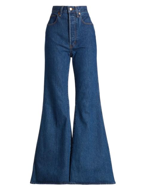 JAMIE HALLER Women's The Elephant Bell Jeans - Farrah Indigo